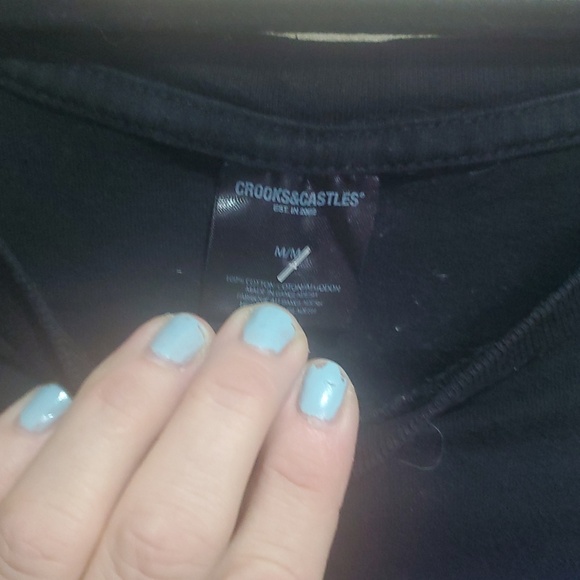 Crooks & Castles Multicolor Logo Tee Size M - Picture 2 of 6